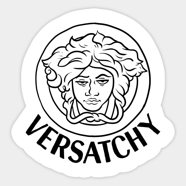 Versatchy Sticker by Adamtots